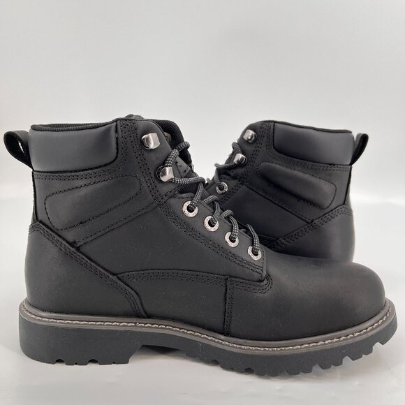 Wolverine Floorhand Work Boot Size 12M Black Leather Waterproof New In Box - Picture 8 of 16